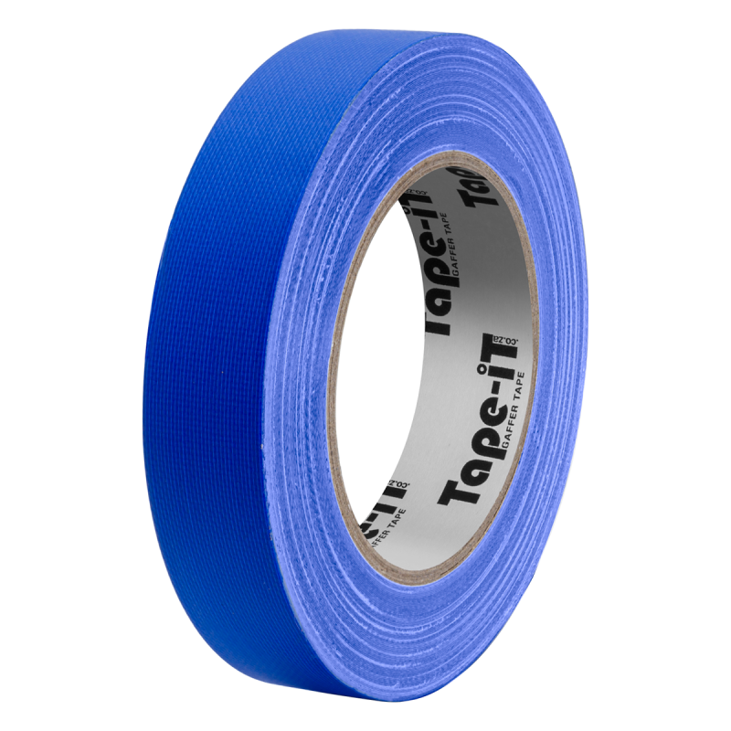 Tape-iT 1inch Blue Gaffer Tape Rolls 24mm x 25m